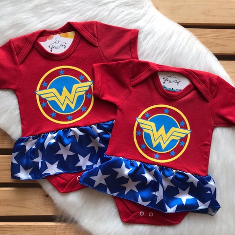 BODY TEMÁTICO - MULHER MARAVILHA