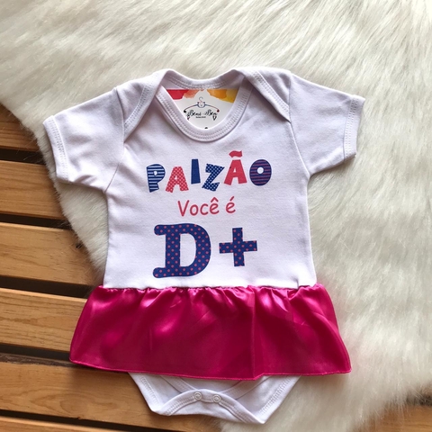 BODY COM SAIA - PAIZÃO VOCÊ É D+