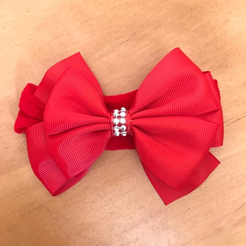 FAIXA PARA CABELO LAÇO - VERMELHO na internet