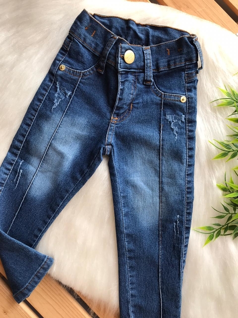 CALÇA JEANS INFANTIL FEMININA