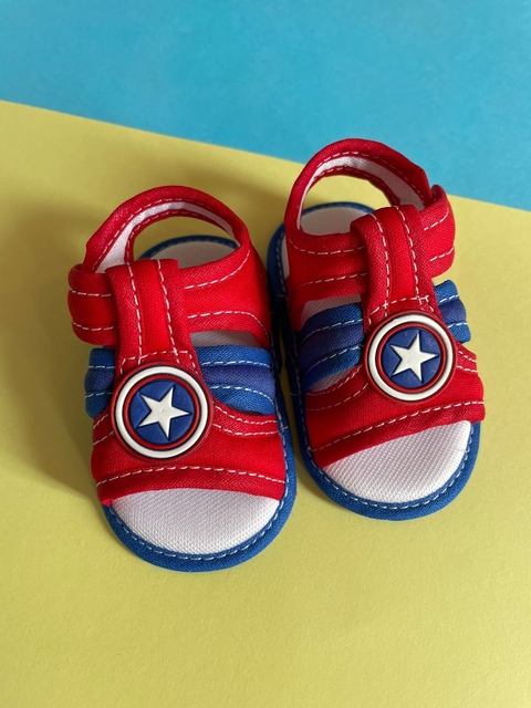 SANDÁLIA BABY - CAPITÃO AMÉRICA