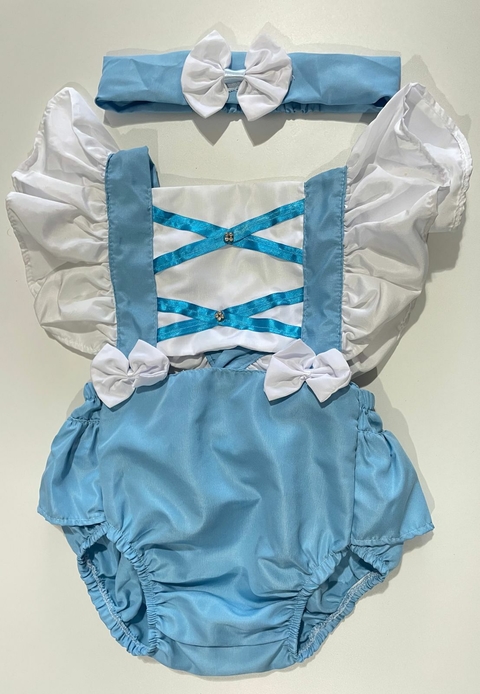 ROMPER JARDINEIRA CINDERELA