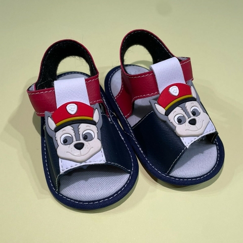 SANDÁLIA BABY TEMÁTICA PATRULHA CANINA - AZUL
