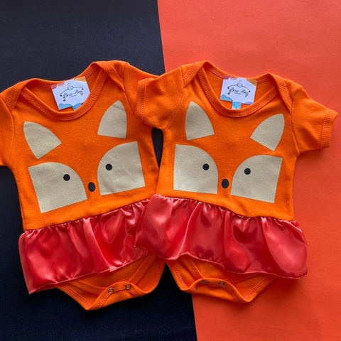 BODY TEMÁTICO - RAPOSA COM SAIA