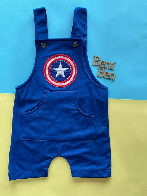 JARDINEIRA TEMÁTICA CAPITÃO AMÉRICA