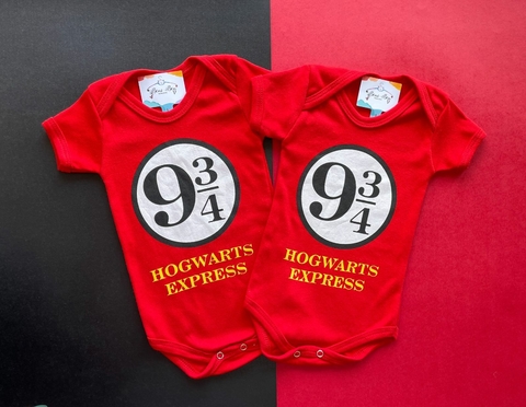 BODY TEMÁTICO PLATAFORMA 9 3/4 - HARRY POTTER