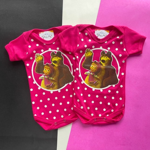 BODY TEMÁTICO MARSHA E O URSO