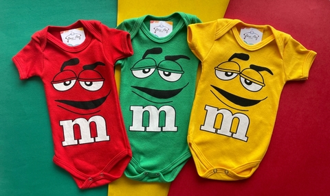 BODY TEMÁTICO - M&Ms