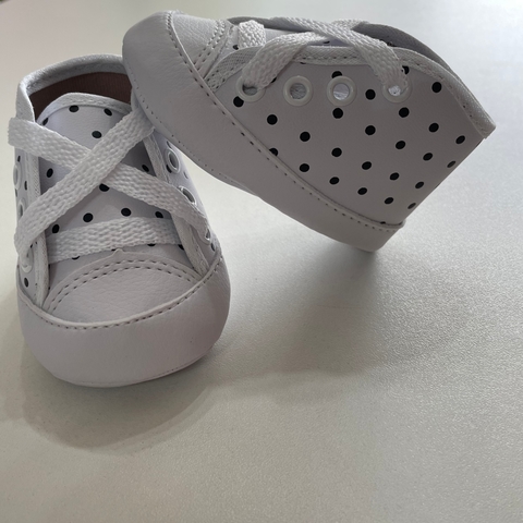 TÊNIS BABY CANO ALTO - POÁ BRANCO