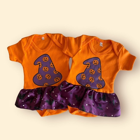 BODY TEMÁTICO HALLOWEEN - BRUXINHA