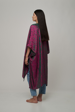 KIMONO SEDA PURPURA - comprar online