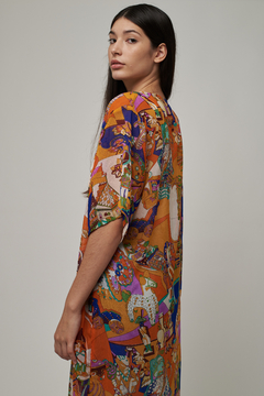 Saco largo print arte - comprar online