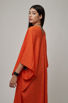 KIMONO SEDA NARANJA - comprar online