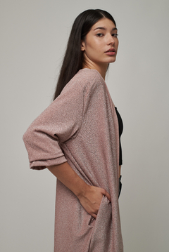 SACO LARGO DE LUREX ROSA VIEJO - comprar online