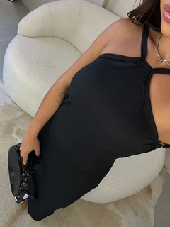 Vestido Longo Fenda na internet