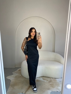 Vestido Longo Fenda