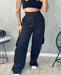 Calca Pantalona Cargo Alfaitaria