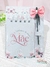 5 Kits de Bloquinhos Personalizados com Canetas Dia das Mães - Presente e Mimos Afetivos - Atelier Lipe Design - Presentes Personalizados
