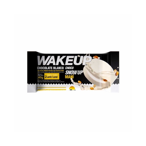 CHOCO UP SNOW WAKE UP CHOCOLATE BLANCO 40 GR - comprar en línea