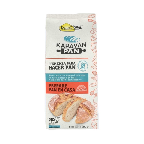 PREMEZCLA PARA HACER PAN KARAVANSAY X 500 GR