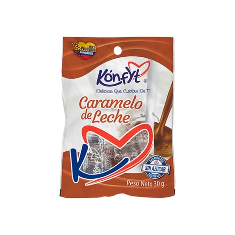 CARAMELO DE LECHE BOLSA KONFYT X 50 GR