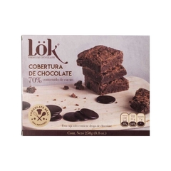 COBERTURA DE CHOCOLATE LOK 70% X 250 GR