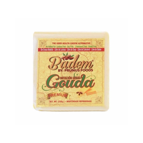 QUESO DE ALMENDRA BADEM BY PRUNUS GOUDA TAJADO 250 GR - comprar en línea