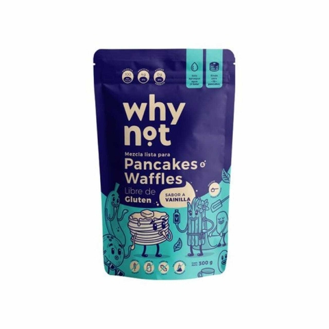 MEZCLA PARA PANCAKES & WAFFLES DE AVENA WHY NOT 300 GR