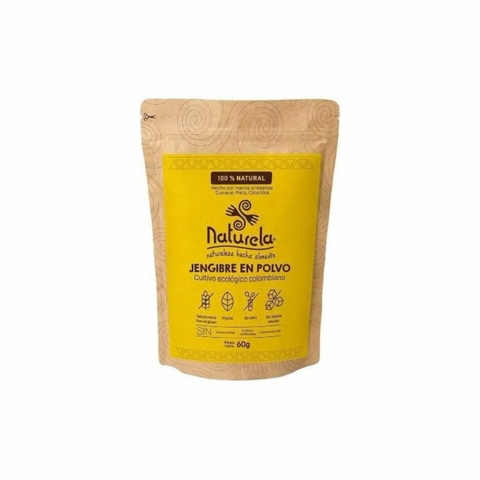 JENGIBRE EN POLVO NATURELA X 60 GR