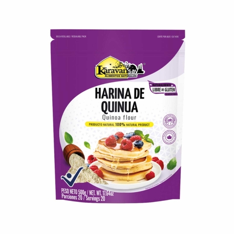 HARINA DE QUINUA KARAVANSAY 500 GR