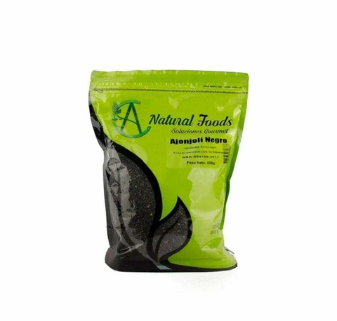 AJONJOLI NEGRO NATURAL FOODS X 500 GR