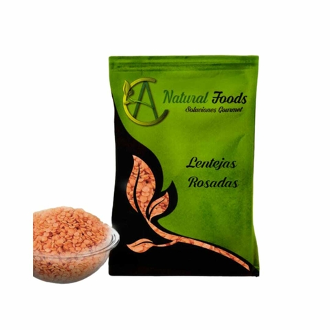 LENTEJAS ROSASDAS NATURAL FOODS X500GR