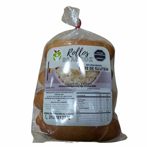 ROLLOS DE PAN DE ARROZ/MAIZ