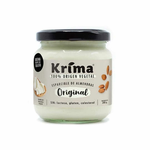QUESO CREMA VEGANO DE ALMMENDRAS KRIMA