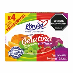CAJA DE GELATINA KONFYT SABORES SURTIDOS