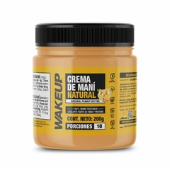 CREMA DE MANI NATURAL X 200GR WAKE UP - comprar online