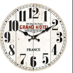 RELOJ PARED VINTAGE 60CM
