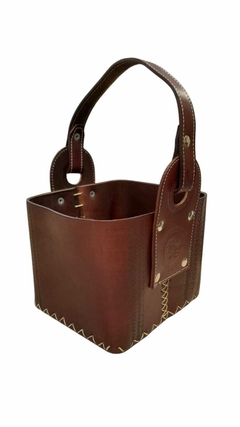 CANASTA MATERA CUERO - comprar online