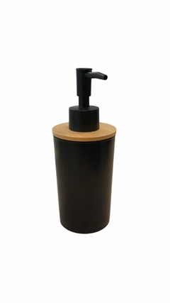 DISPENSER PVC TAPA DE BAMBOO