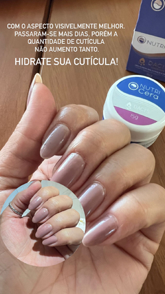 NutriCera - Cera para cutículas e unhas 15g - DACI's Cosméticos