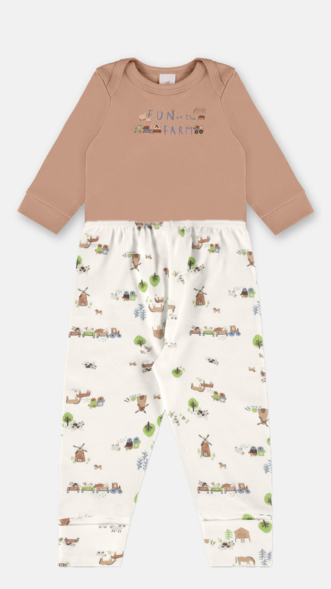 Conjunto Body e calça Fazendinha - comprar online