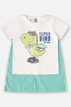 Pijama Dino com capa - comprar online