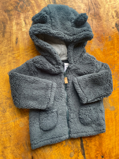 Casaco Sherpa Azul Marinho