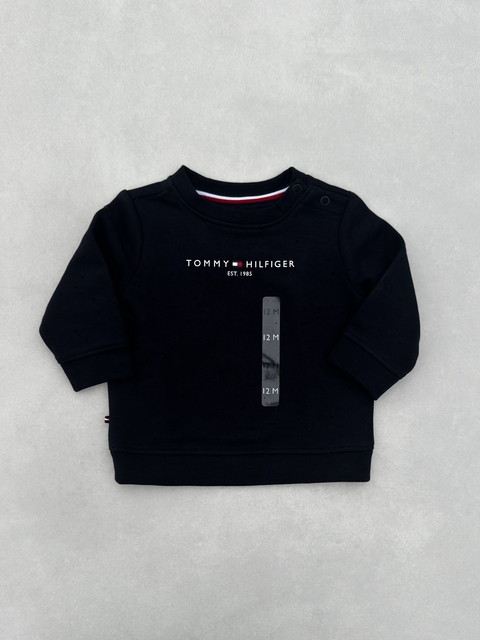 Casaco Moletom Tommy Azul Marinho