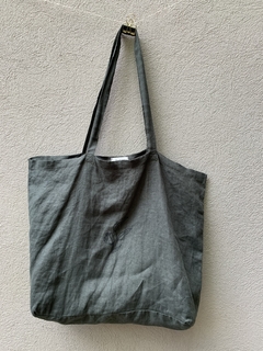 Bolso lino Gardenia