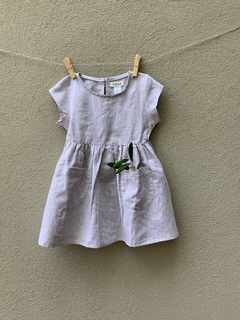 Vestido lino Acacia