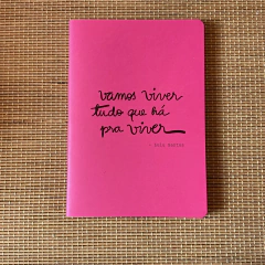caderno com frases A6 - loja online