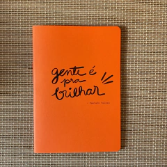 caderno com frases A6 na internet
