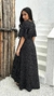 Vestido envelope poá preto - comprar online