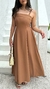 Vestido Lara Marrom - Amaya Loja